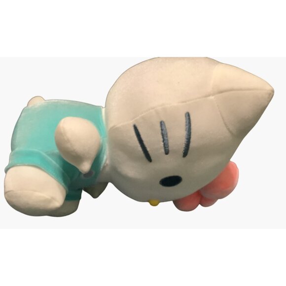 Kidrobot Hello Kitty Plush Toy In Blue Outfit With Pink Bow 12" Stuffed Animal - Picture 5 of 6